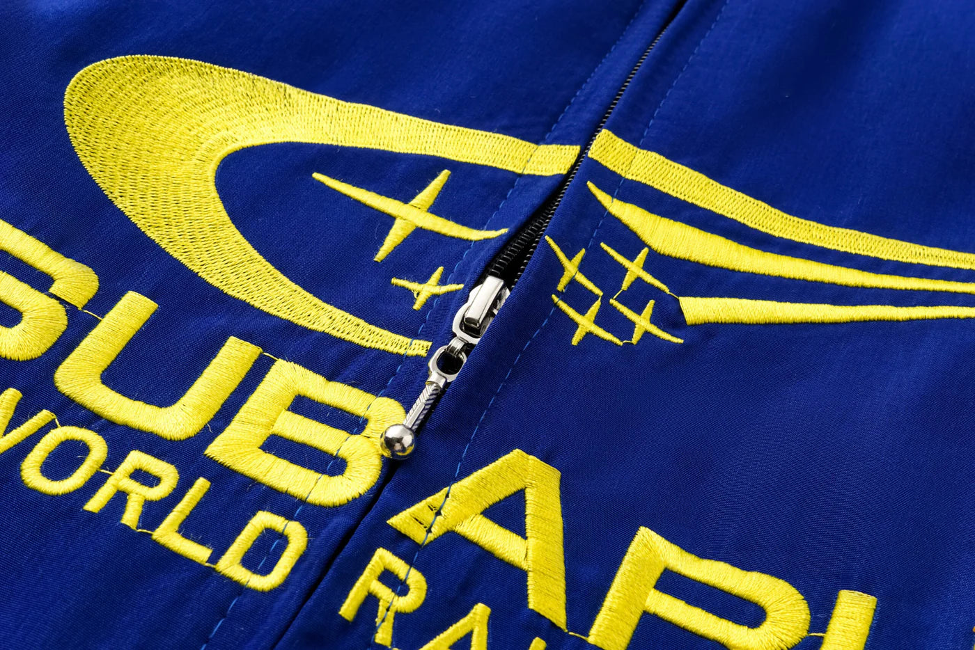 Blue Suba Vintage Racing Jacket
