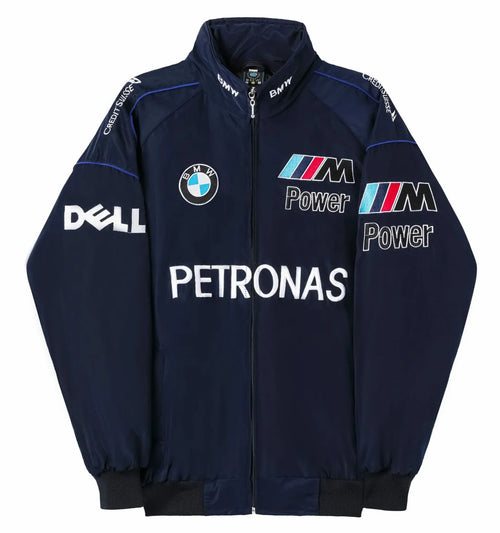 Blue BM Vintage Racing Jacket