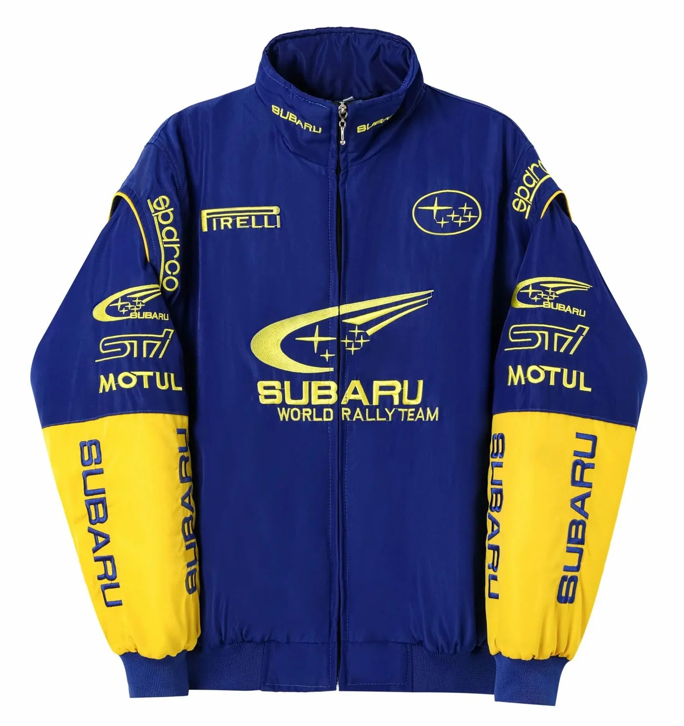 Blue Suba Vintage Racing Jacket
