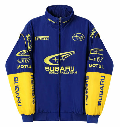 Blue Suba Vintage Racing Jacket