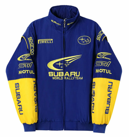 Blue Suba Vintage Racing Jacket